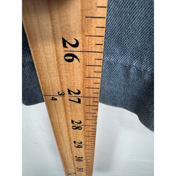 Peter Millar Raleigh Washed Twill Flat Front Pants Blue Pima Cotton Size‎ 33x27 - Picture 6 of 7